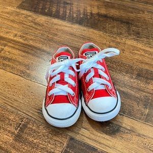 Red Toddler Converse